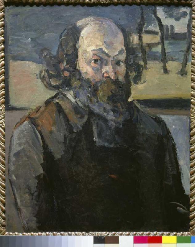 Selbstbildnis van Paul Cézanne