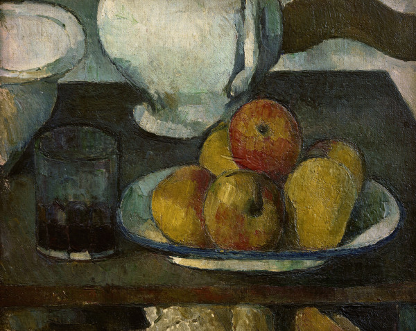 Still-life with apples... van Paul Cézanne