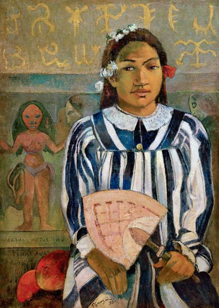 Merahi metua no Tehamana van Paul Gauguin