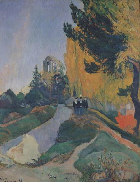 The Alyscamps, Arles van Paul Gauguin