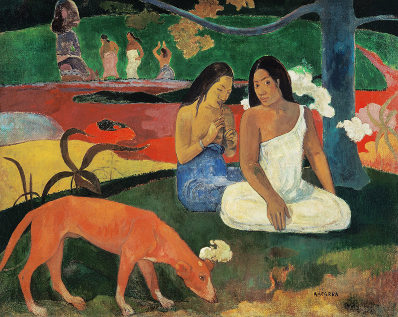 Schnurre (Arearea) van Paul Gauguin