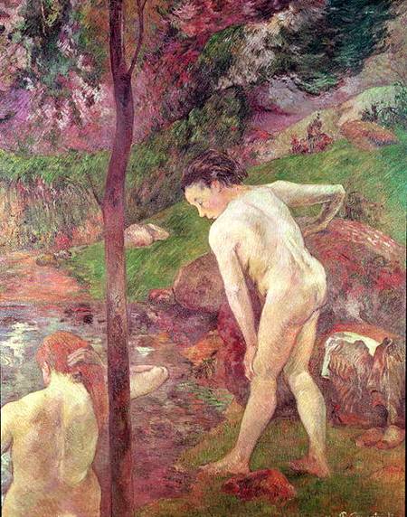 The Bathers van Paul Gauguin