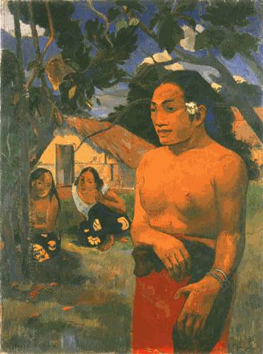 Wohin gehst du? II van Paul Gauguin
