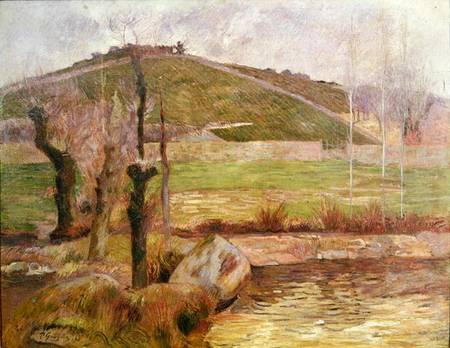 Landscape near Pont-Aven van Paul Gauguin