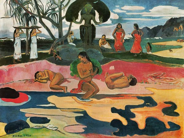 Mahana no atua van Paul Gauguin