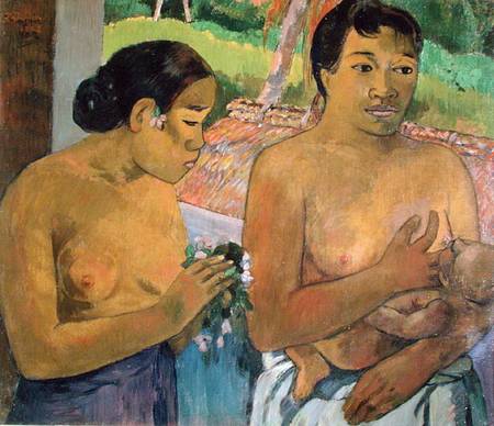 The Offering van Paul Gauguin
