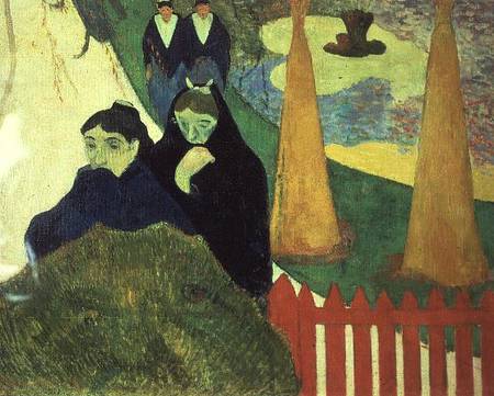 Old Women of Arles van Paul Gauguin