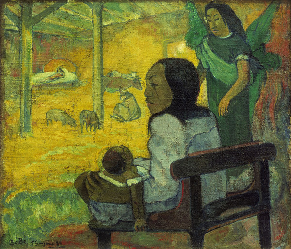 Tahitian Christmas van Paul Gauguin