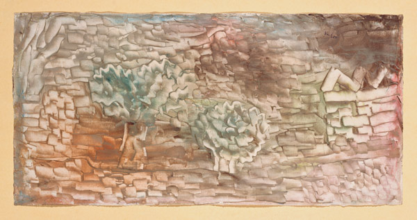 Zwei Steineichen van Paul Klee