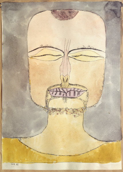 Versunkenheit (nach der Zeichnung van Paul Klee