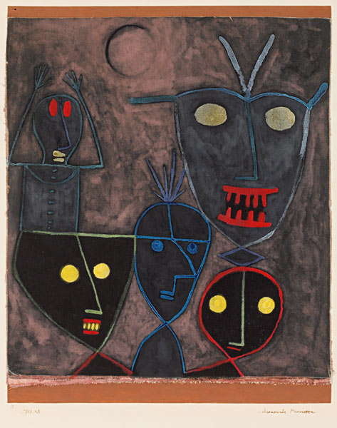 Demonic Puppets van Paul Klee