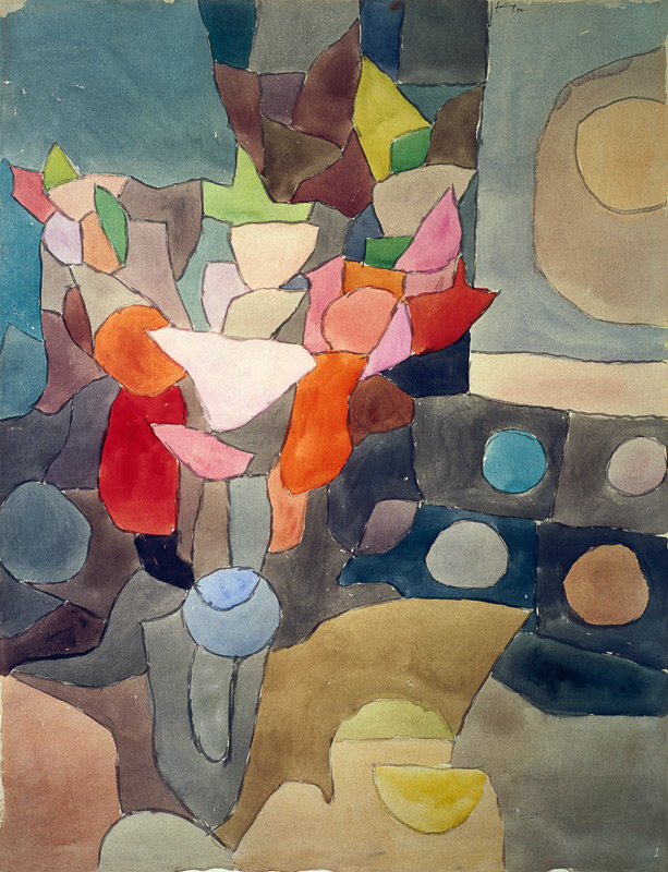Gladiolen van Paul Klee