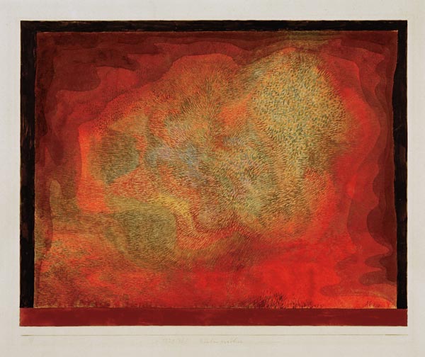 Hoehlen ausblick, van Paul Klee
