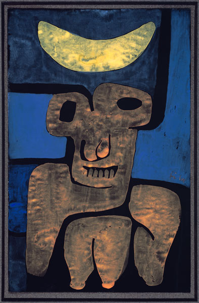 Luna der Barbaren van Paul Klee