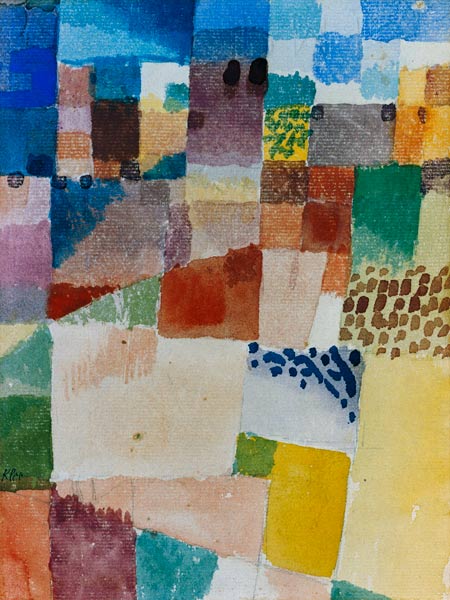 Motiv aus Hammamet. van Paul Klee