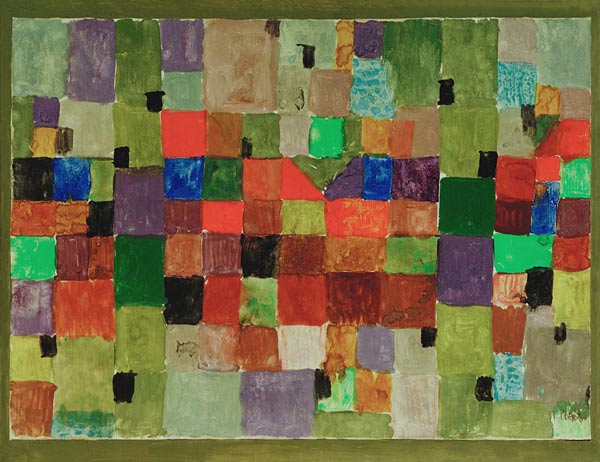 Noerdlicher Ort, 1923, 173. van Paul Klee