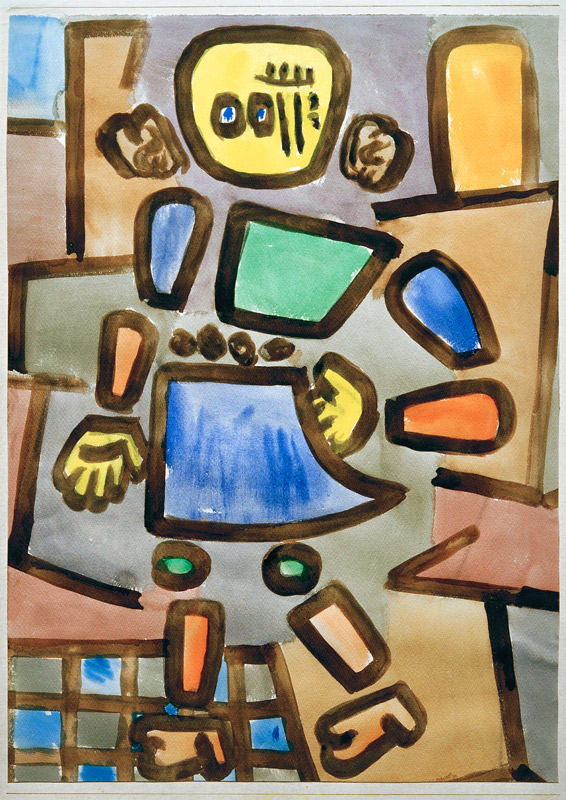 Ohne Titel (Gliederpuppe), um 1939. van Paul Klee