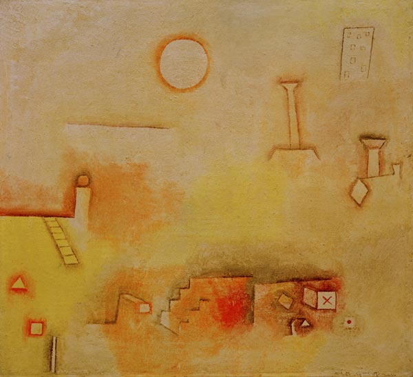 Reconstruction, 1926.190 (T 0) van Paul Klee