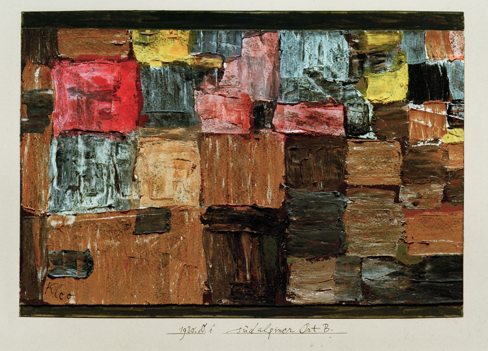 Suedalpiner Ort B., 1930. van Paul Klee