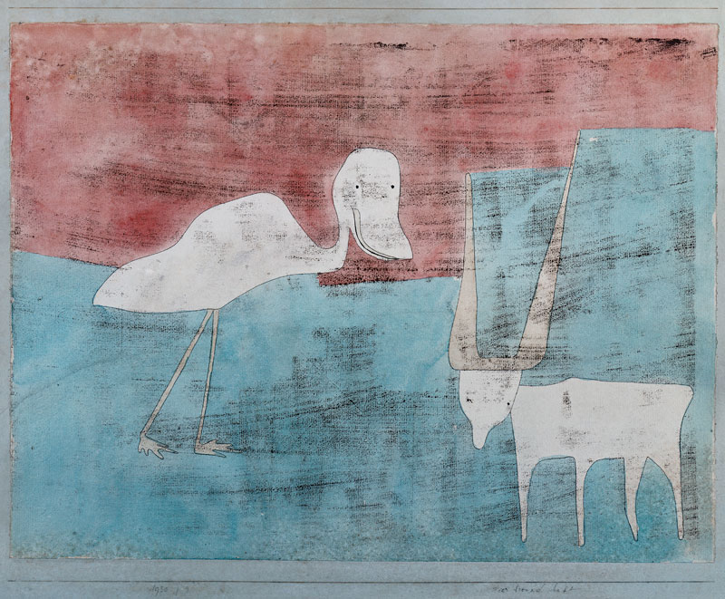 Tier-Freundschaft van Paul Klee