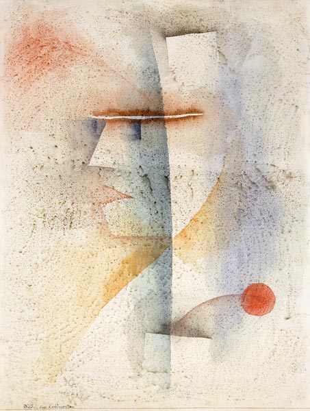 Bildnis eines Kostuemierten, van Paul Klee