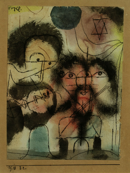 DAEMONEN, 1918. van Paul Klee