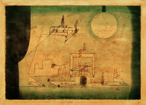 Das Tor zum Hades, 1921, 29. van Paul Klee
