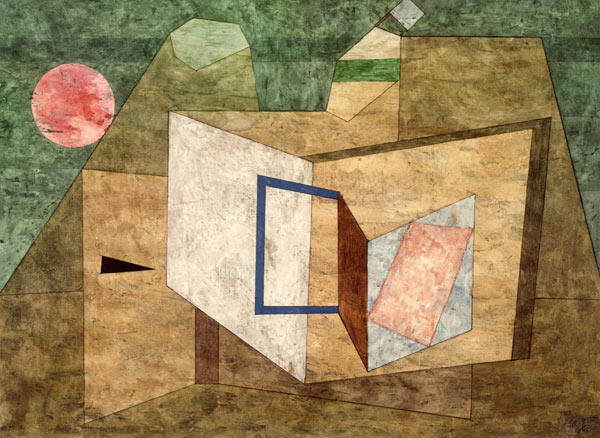 Geoeffnet, 1933. van Paul Klee