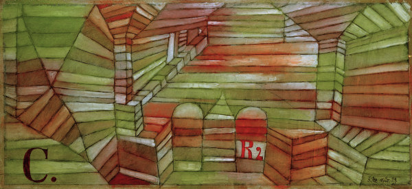 Halle C Eingang R 2, van Paul Klee