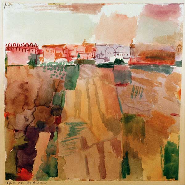 Kairouan, 1914. van Paul Klee