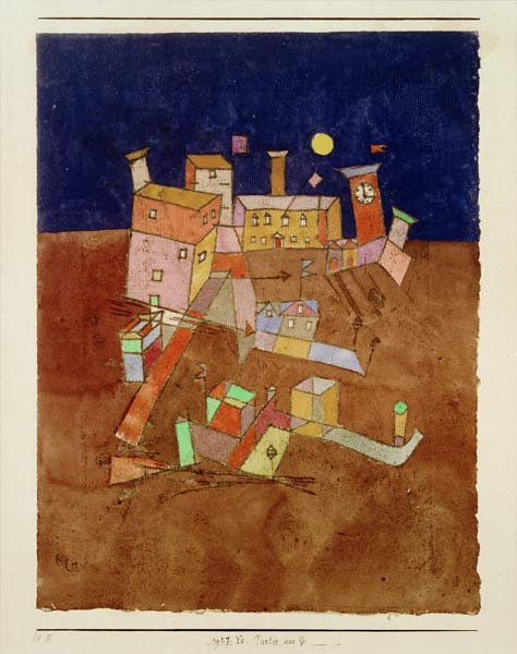 Partie aus G., 1927.245 (Y 5) van Paul Klee
