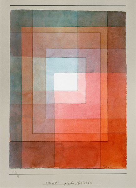 polyphon gefasstes Weiss, 1930, 140. van Paul Klee