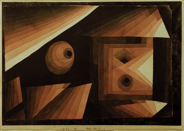Rot-Stufung, 1921.89. van Paul Klee