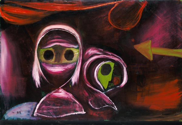 Schicksal zweier Schwestern van Paul Klee