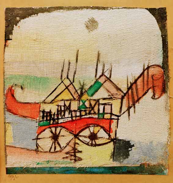 Sphinxartig, 1919.2. van Paul Klee