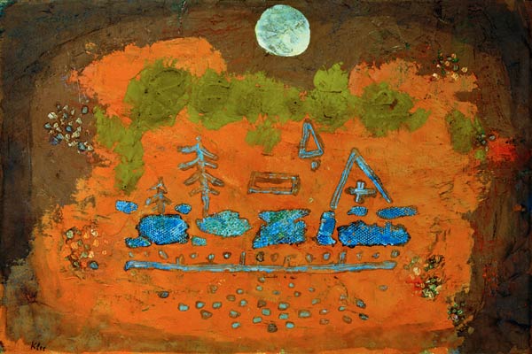 Vollmondopfer, 1933, 452 (H 12). van Paul Klee