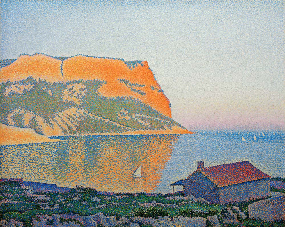 Cassis, Cap Canaille van Paul Signac