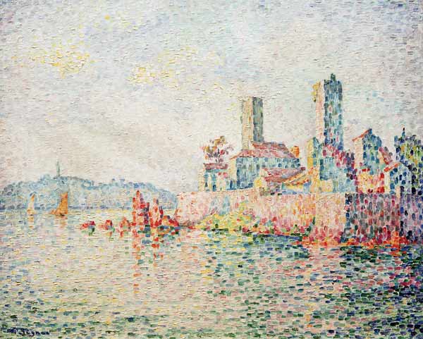 Antibes, de torens van Paul Signac