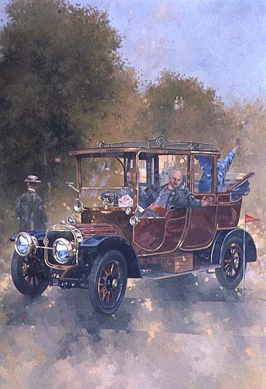 Finish of the Rally, 1997 (oil on canvas)  van Peter  Miller