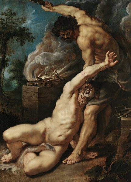 Cain slaying Abel van Peter Paul Rubens Peter Paul Rubens