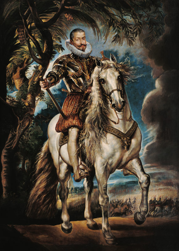 Ruiterbeeld van de hertog van Lerma. van Peter Paul Rubens Peter Paul Rubens