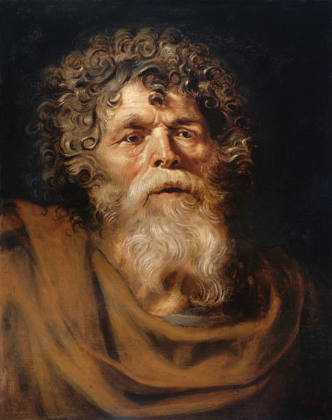 P.P.Rubens, Bärtiger alter Mann van Peter Paul Rubens Peter Paul Rubens