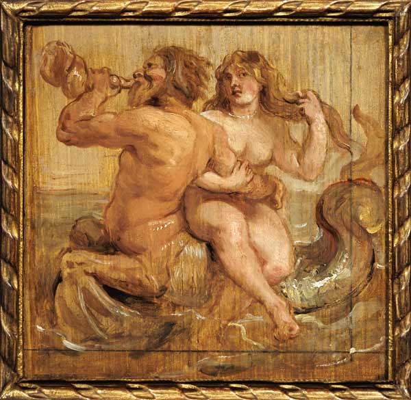 Nereid and Triton van Peter Paul Rubens Peter Paul Rubens