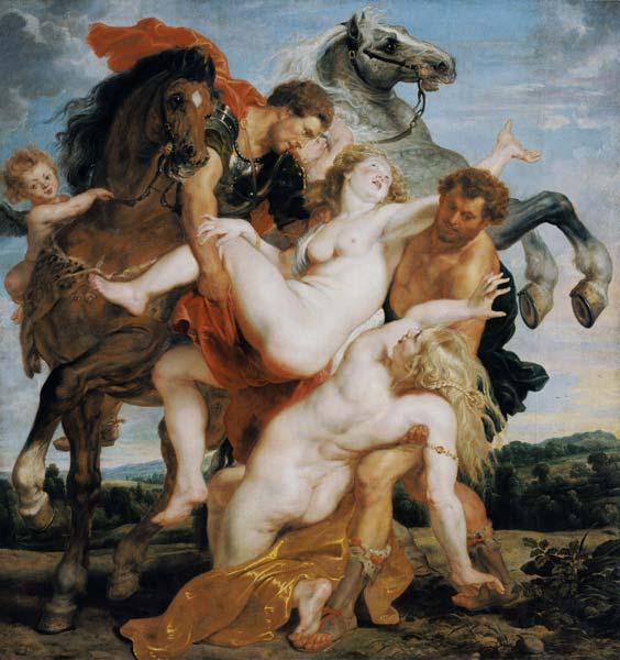 De verkrachting van de dochters van Leucippus