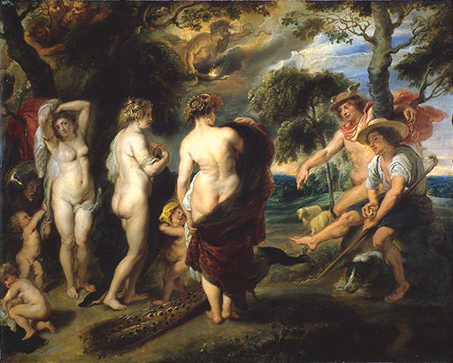 Das Urteil des Paris van Peter Paul Rubens Peter Paul Rubens