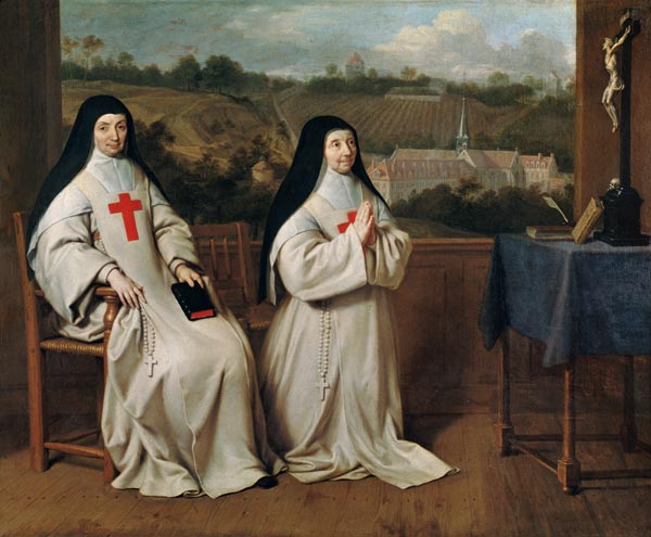 Two Nuns van Philippe de Champaigne