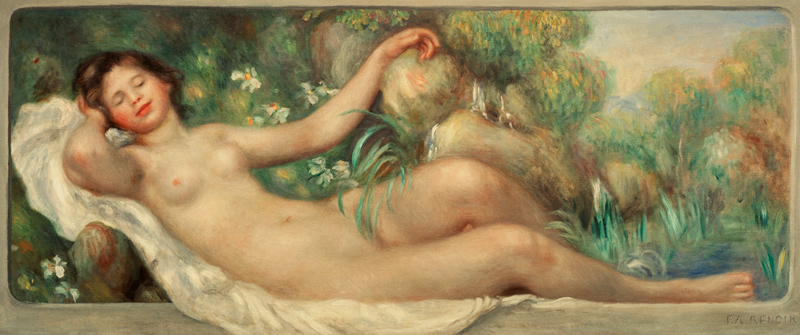 A. Renoir / La source van Pierre-Auguste Renoir