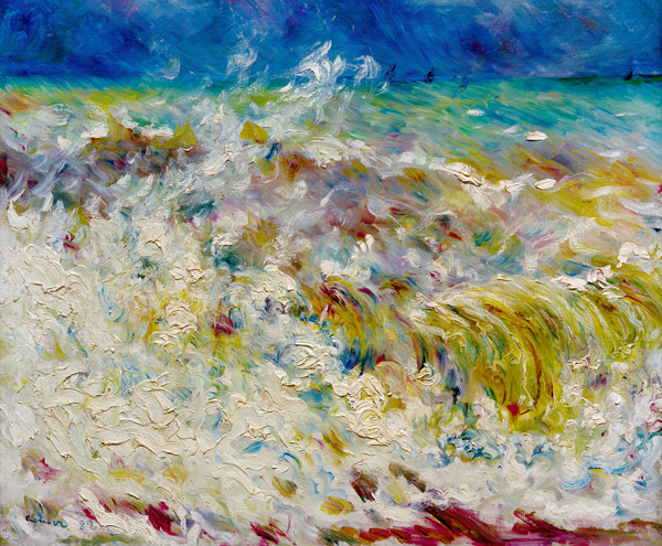 Pierre-Auguste Renoir, Die Welle van Pierre-Auguste Renoir