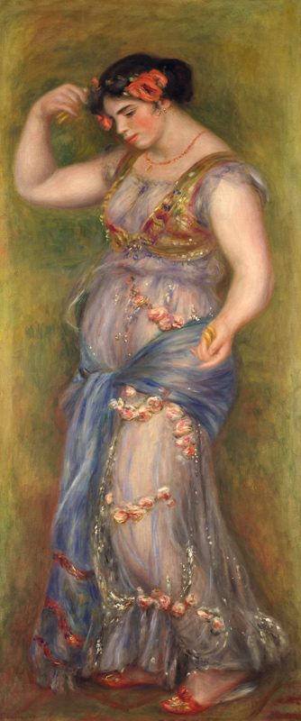 Dancing Girl with Castanets van Pierre-Auguste Renoir
