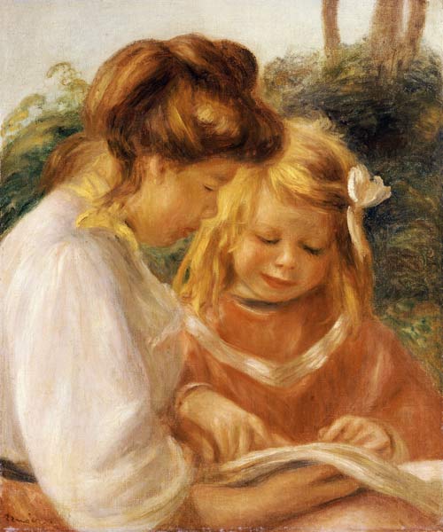 The Alphabet, Jean And Gabrielle van Pierre-Auguste Renoir